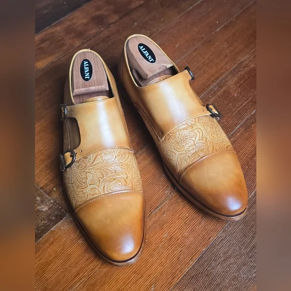 Taft Embossed Lucca Monk Shoe Taft Men main image 2